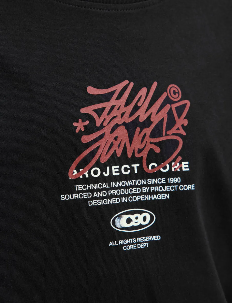 Oversized T-shirt with Graphic Print