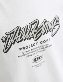 Oversized T-shirt with Graphic Print