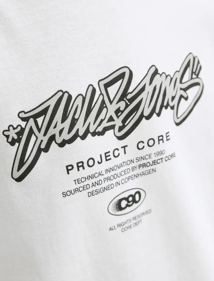 Oversized T-shirt with Graphic Print