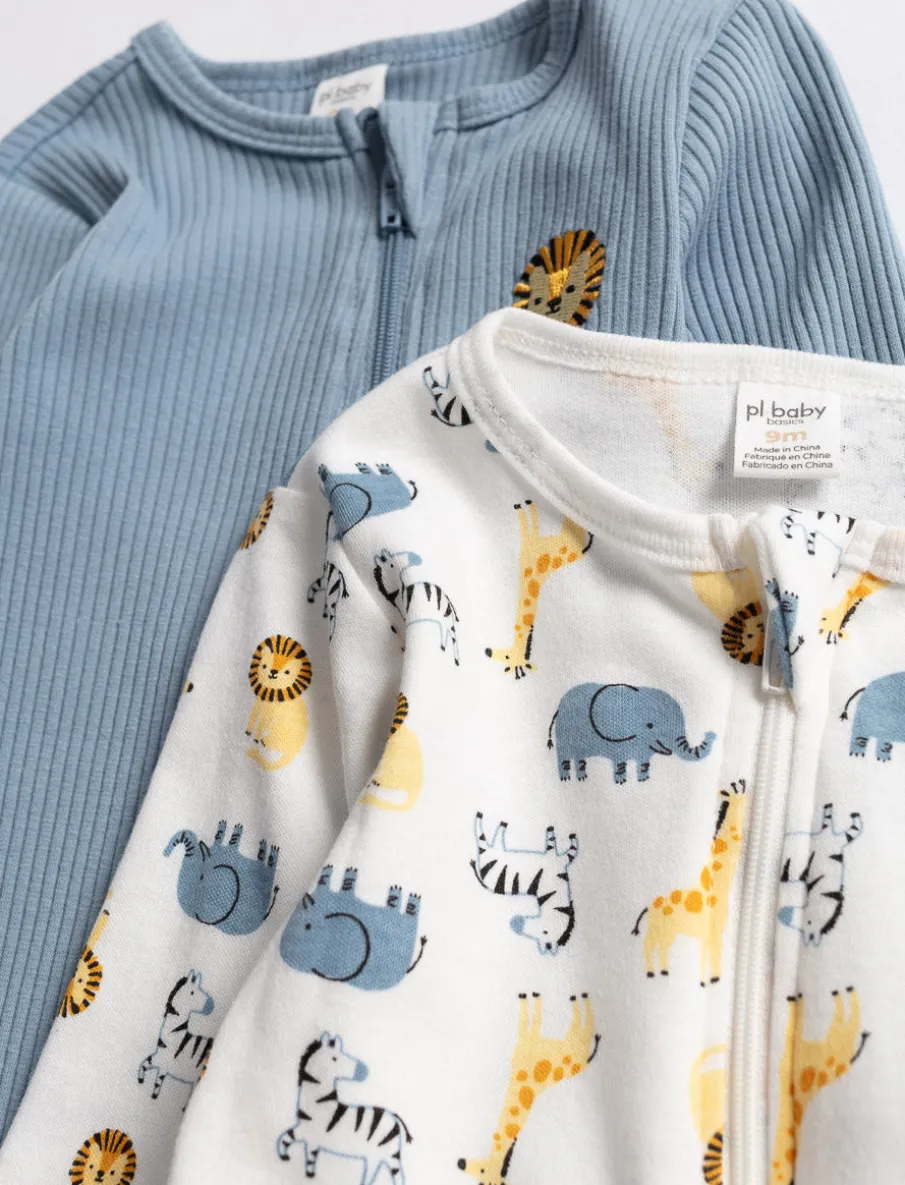 2-Pack One-Piece Pyjamas