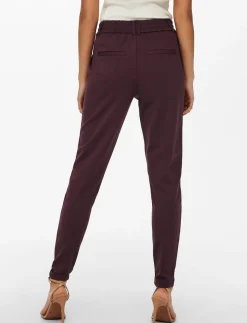 Pants with Drawstring and Elastic Waistband