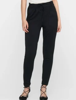 Pants with Drawstring and Elastic Waistband