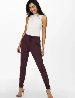 Pants with Drawstring and Elastic Waistband