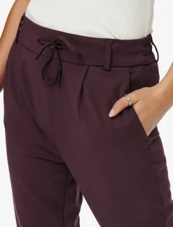 Pants with Drawstring and Elastic Waistband