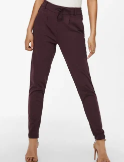 Pants with Drawstring and Elastic Waistband