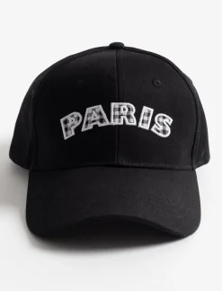 Paris Embroidered Cap