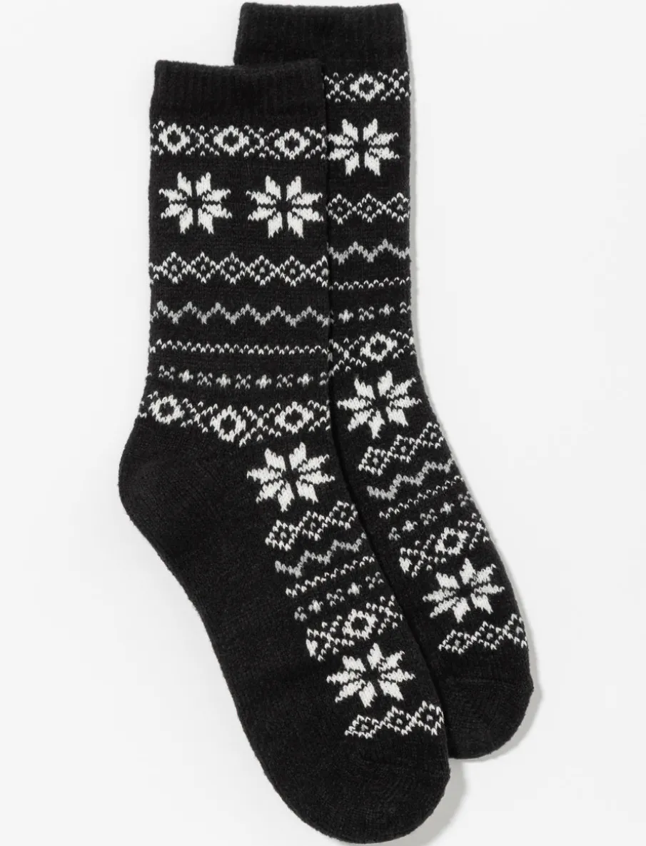 Patterned Chenille Socks