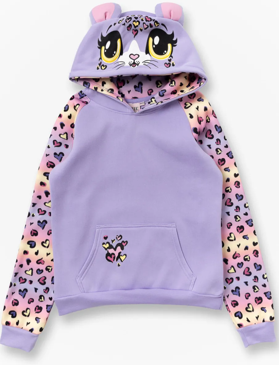 Patterned Hoodie