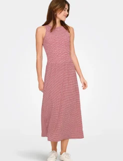 Patterned Midi Dress