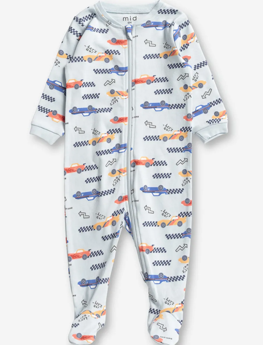 Patterned One-Piece PJ (2-9 months)