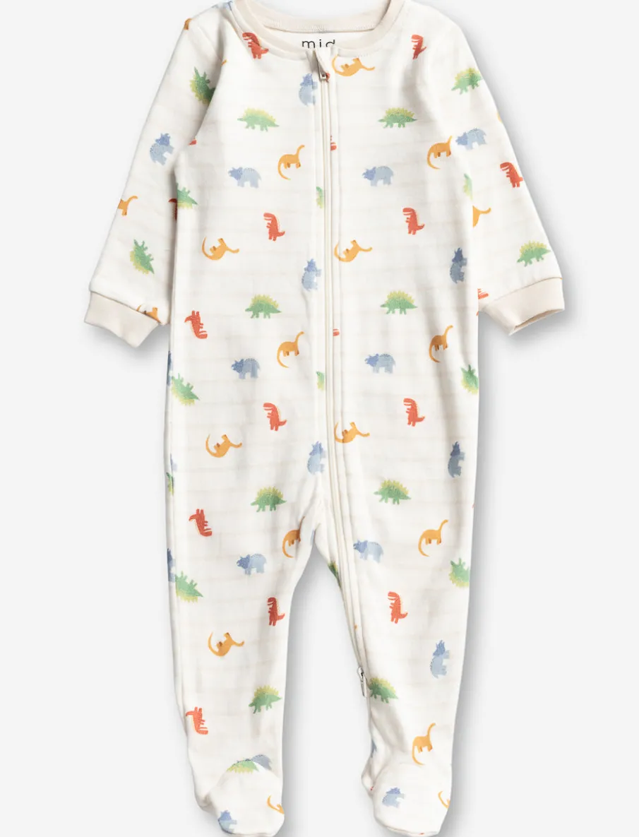Patterned One-Piece PJ (2-9 months)