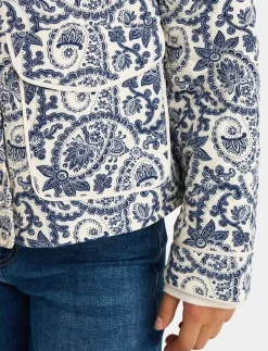 Patterned Quilted Jacket
