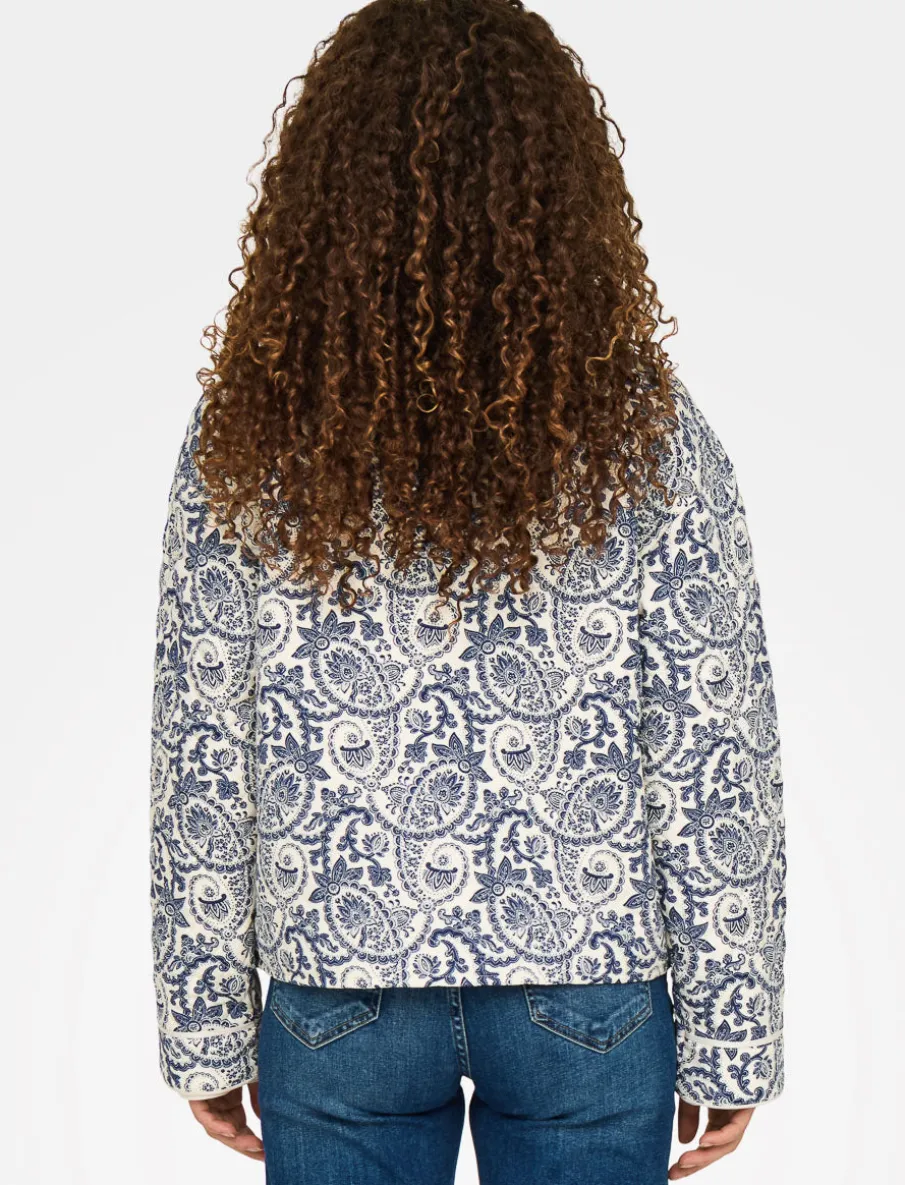 Patterned Quilted Jacket