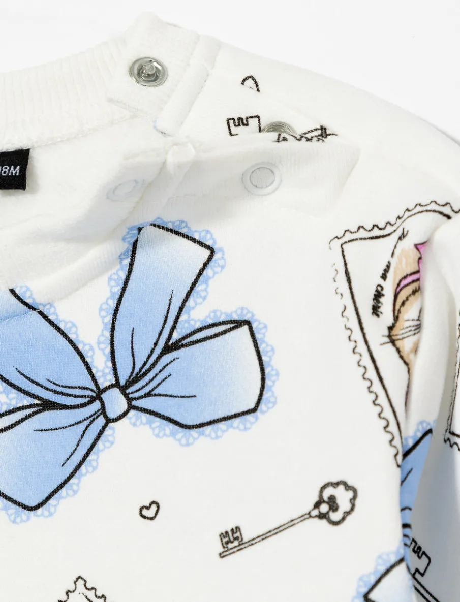 Patterned Sweatshirt