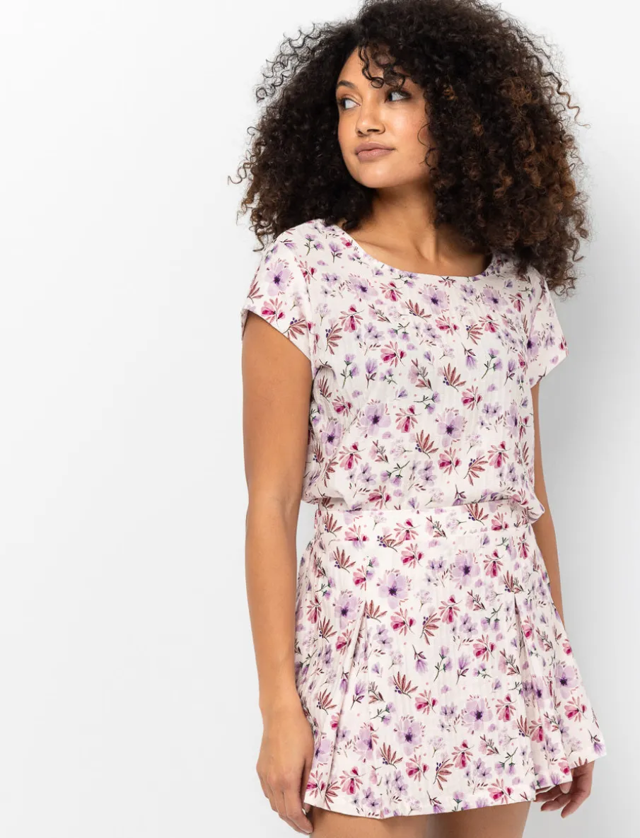 Patterned T-shirt