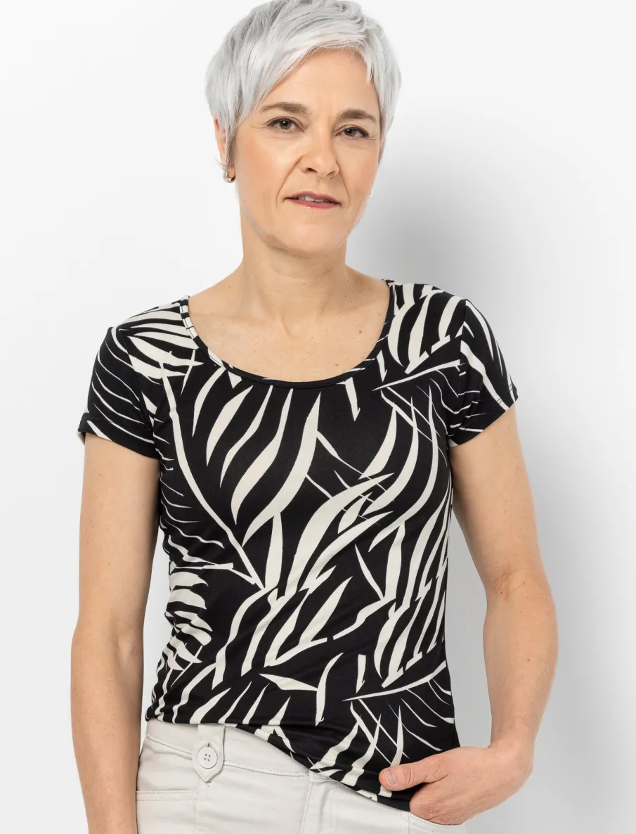 Patterned T-shirt