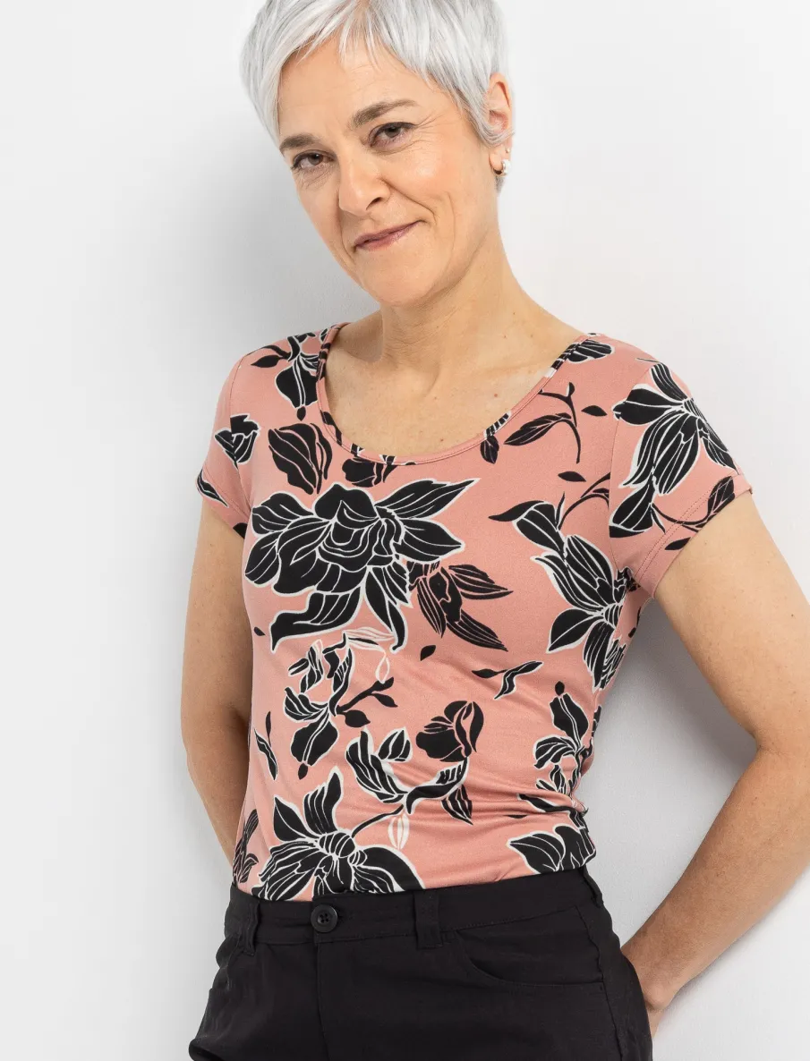 Patterned T-shirt
