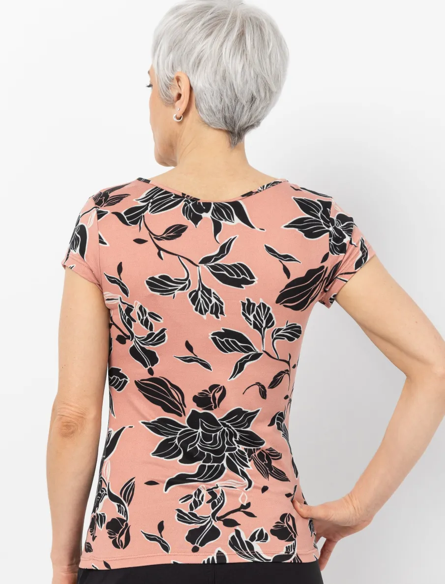 Patterned T-shirt