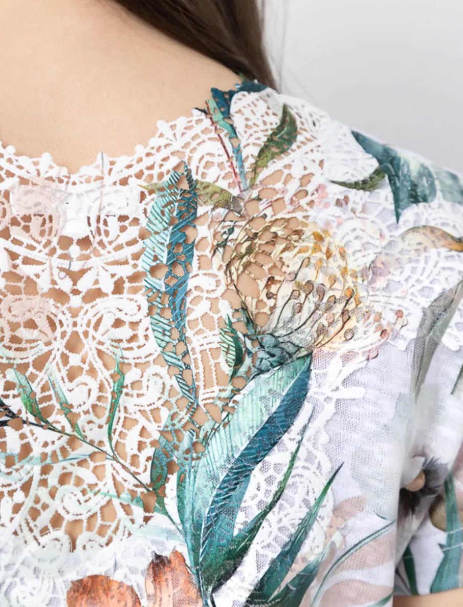 Patterned T-shirt