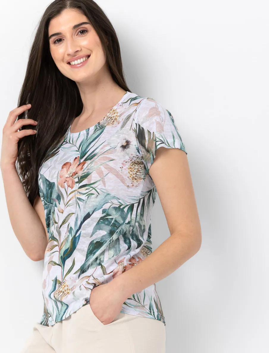 Patterned T-shirt