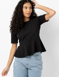 Peplum Hem T-shirt