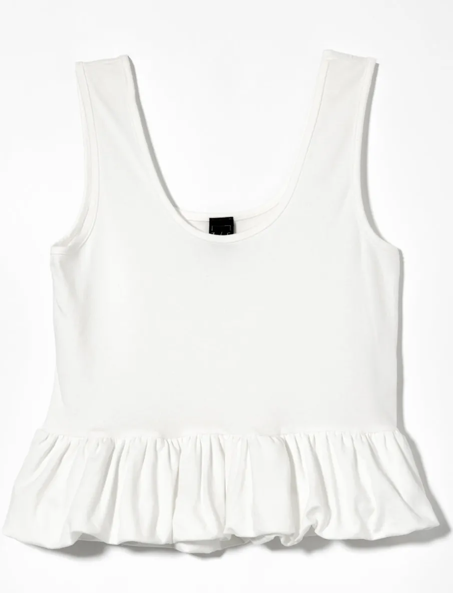 Peplum Tank Top