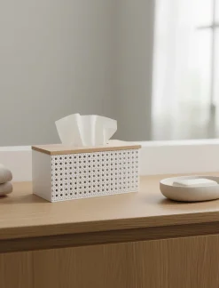 Perforated Tissue Box