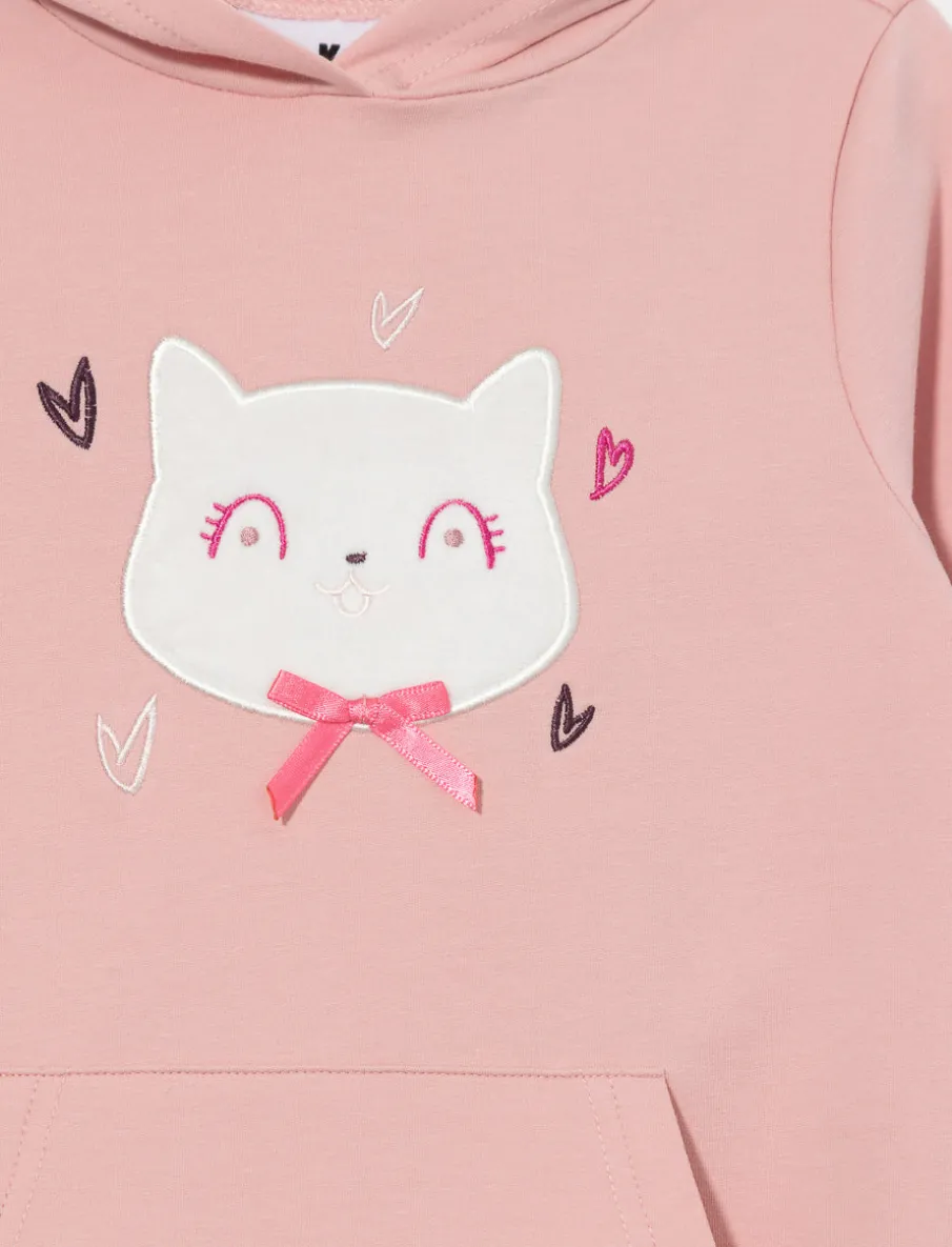 2-piece Cat Print Set