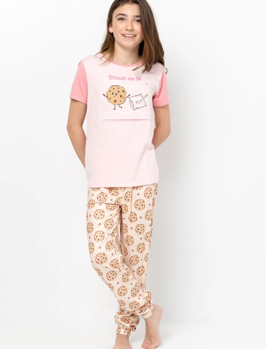 2-Piece Cookie Pajama Set