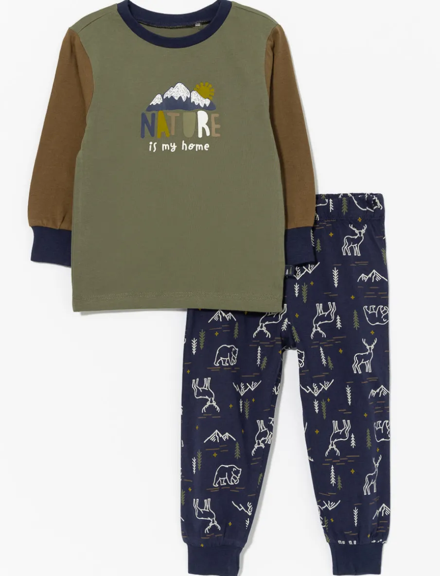 2-piece Organic Cotton Printed PJ Set