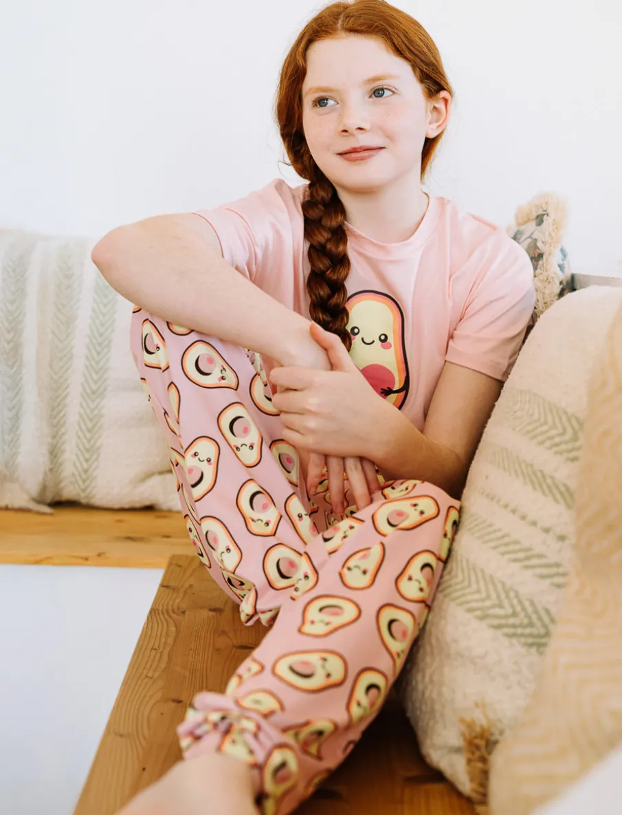 2-Piece Printed Pajama Set