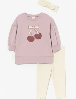 2-piece Set Tunic and Ribbed Leggings - Little Girl