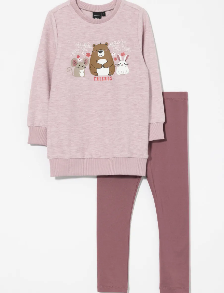 2-piece Set Tuniq and Leggings - Little Girl