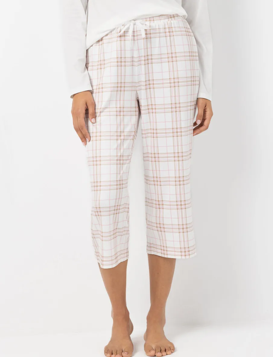 Plaid Capri PJ Pants