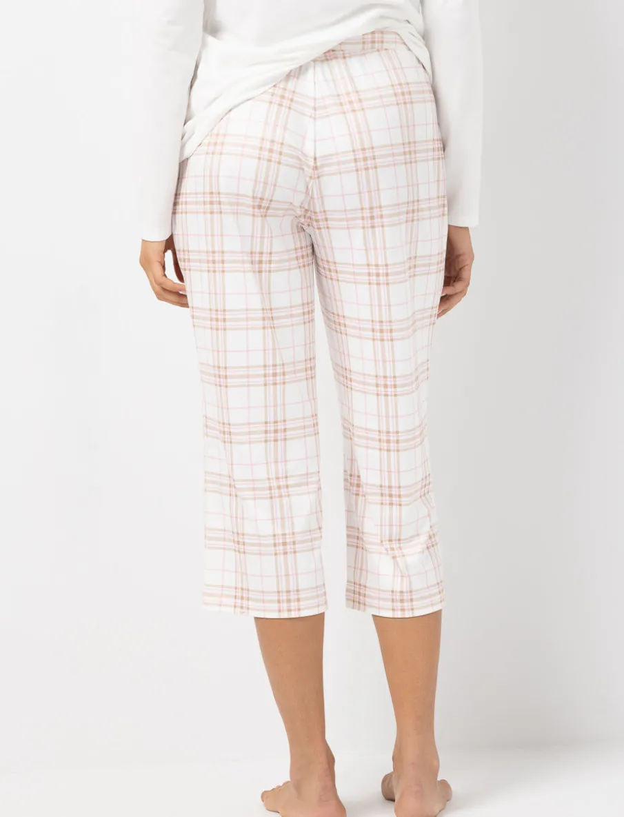 Plaid Capri PJ Pants