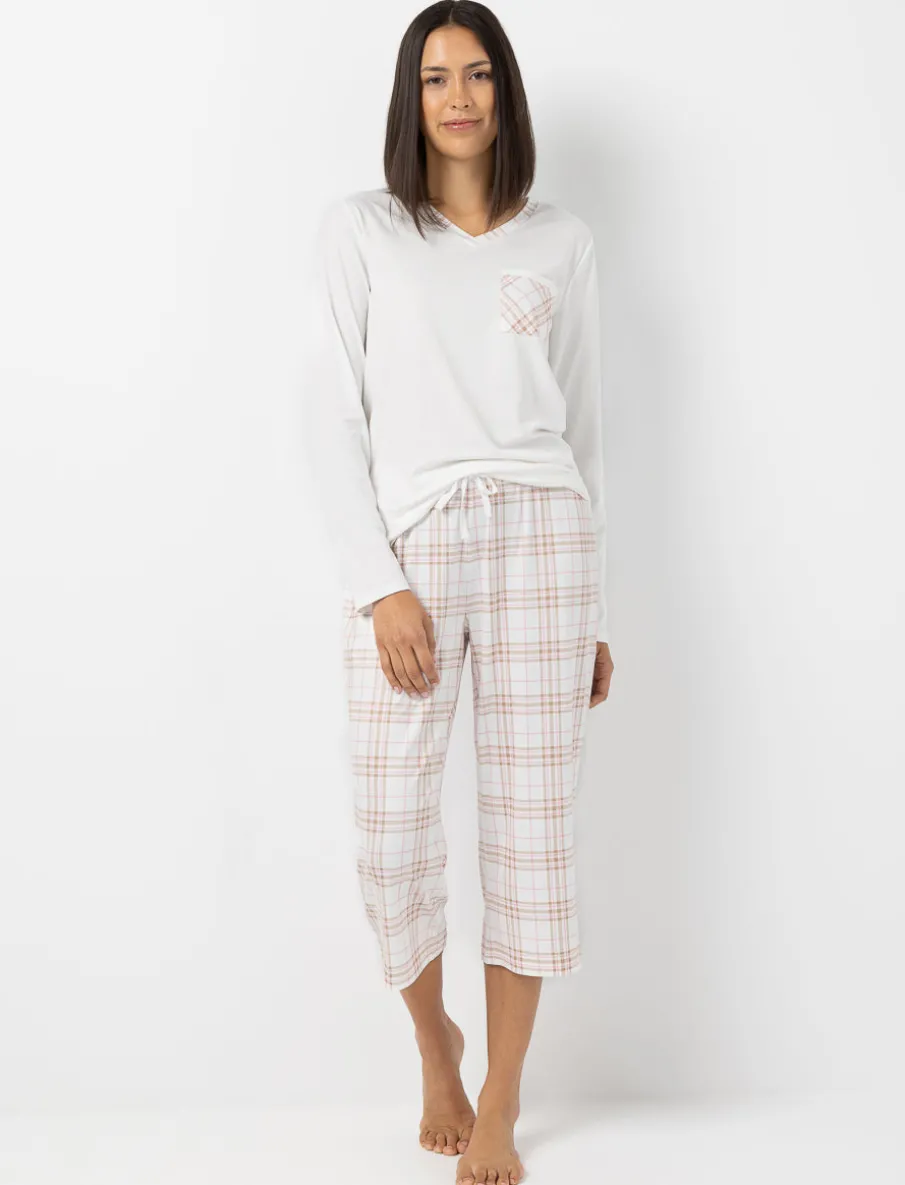 Plaid Capri PJ Pants