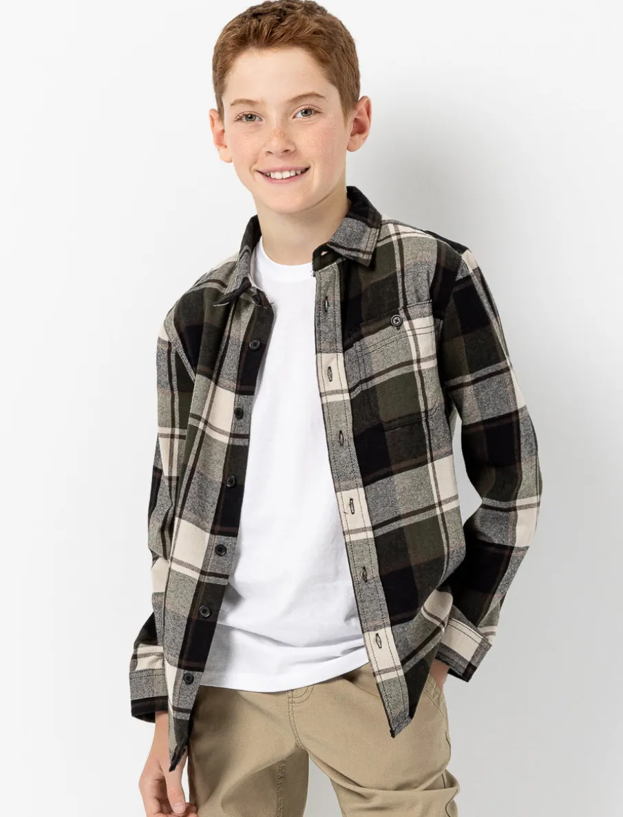 Plaid Flannel Shirt