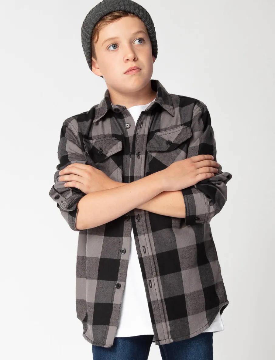 Plaid Flannel Shirt