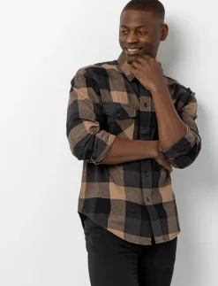 Plaid Flannel Shirt