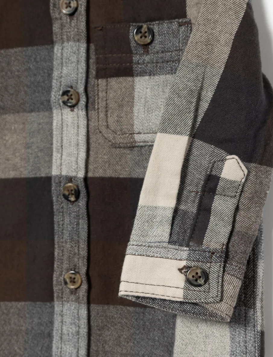 Plaid Flannel Shirt - Baby Boy