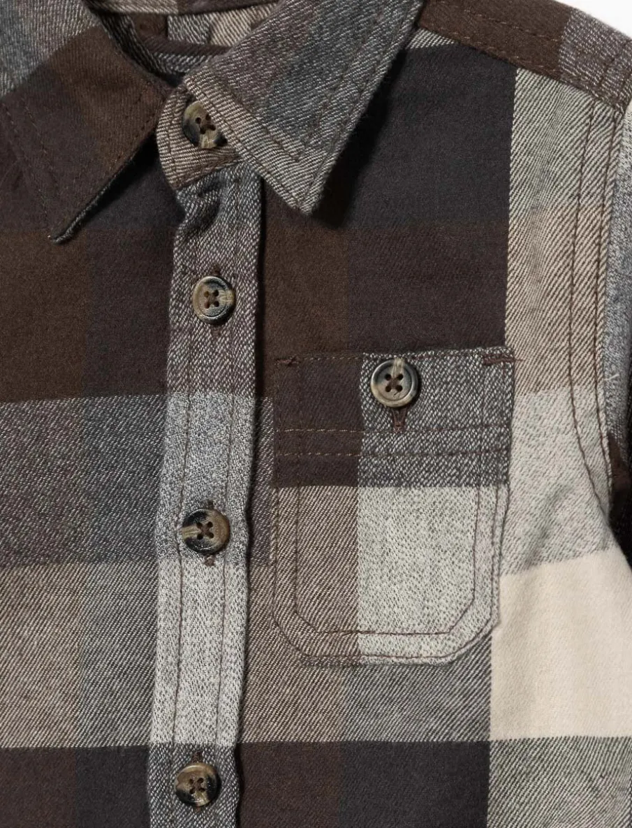 Plaid Flannel Shirt - Baby Boy