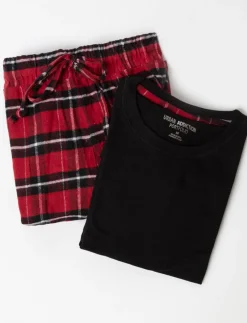 Plaid 2-piece PJ Set