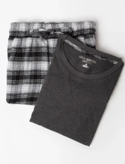 Plaid 2-piece PJ Set