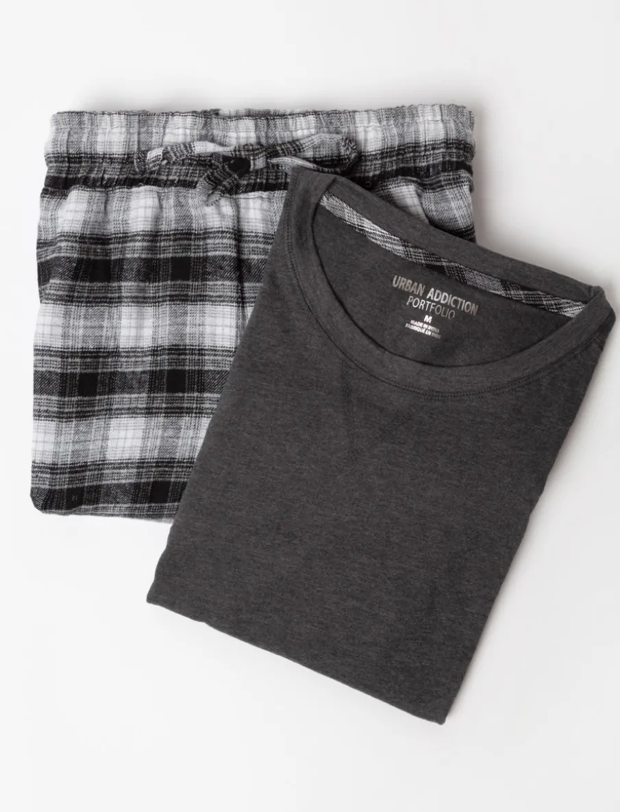 Plaid 2-piece PJ Set