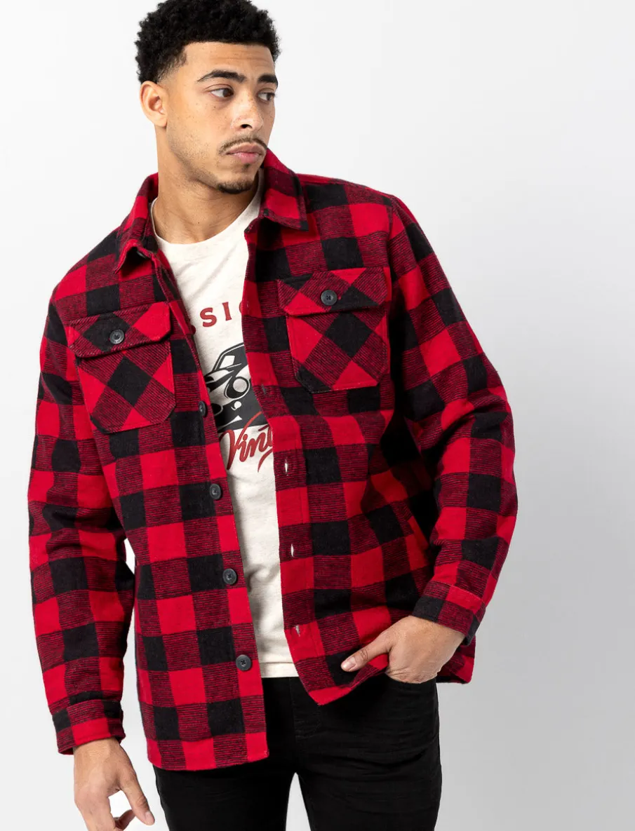 Plaid Shirt Jacket