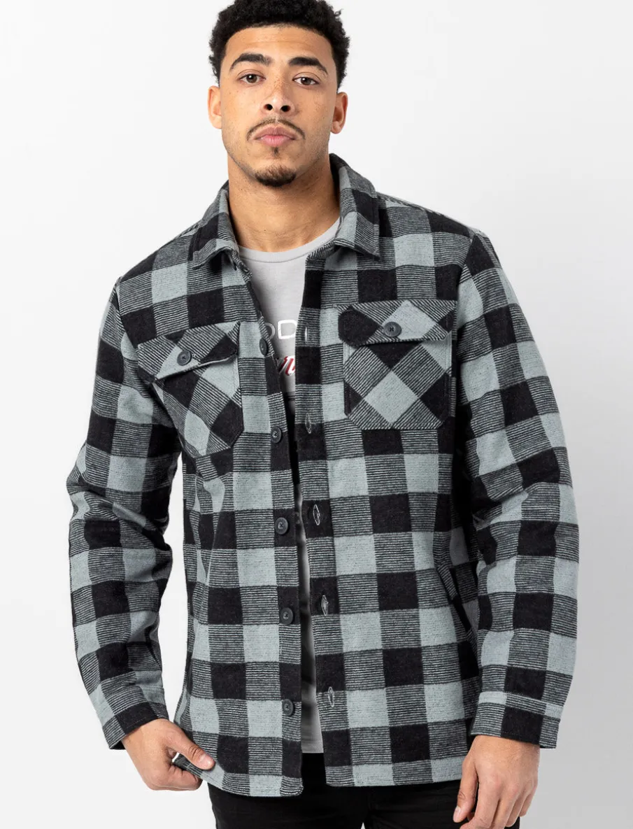 Plaid Shirt Jacket