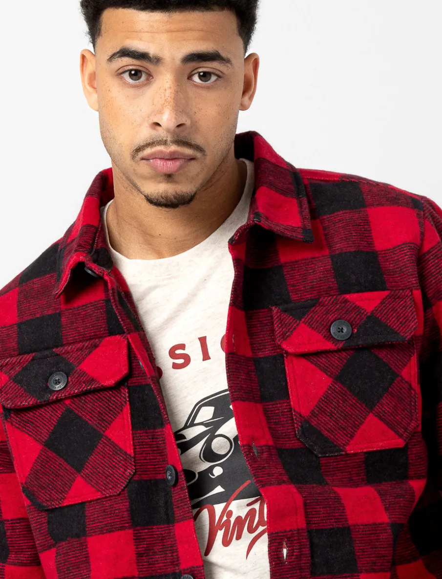 Plaid Shirt Jacket