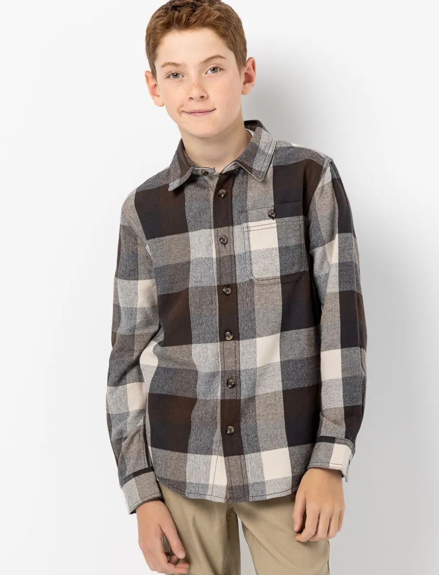 Plaid Shirt with Chest Pocket