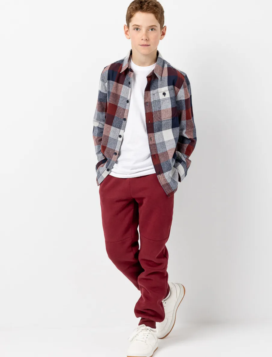 Plaid Shirt with Chest Pocket