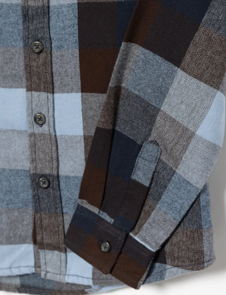 Plaid Shirt with Chest Pocket